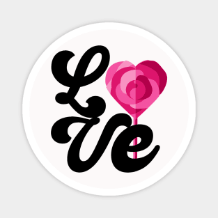 Lollipop Candy Heart Valentines Day Retro Trendy Women Girls Magnet